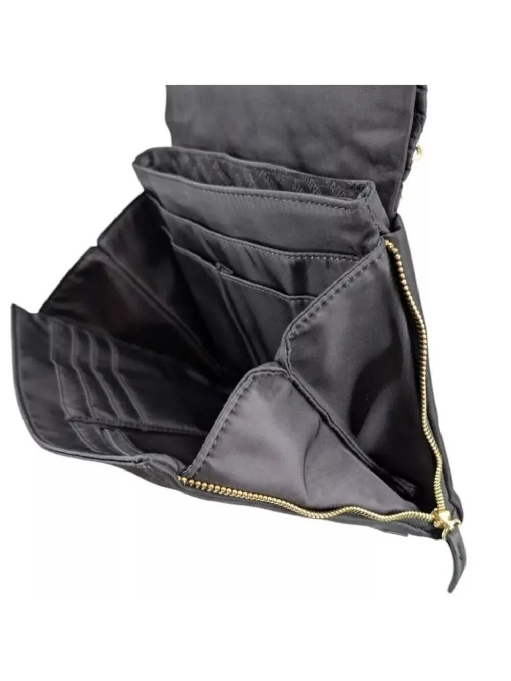 Steve Madden Jodie Crossbody Bag with Quilted Flap In Black
